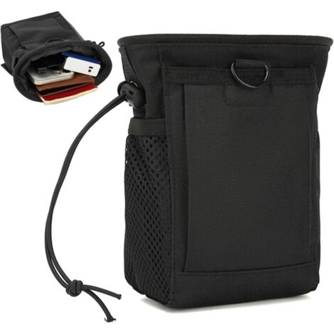 Bardusch Sac à outils, sac à outils compact, petit sac à outils robuste, sac à outils multifonction, ceinture porte-outils, organiseur de rangement, sac utilitaire d'extérieur, poches multiples