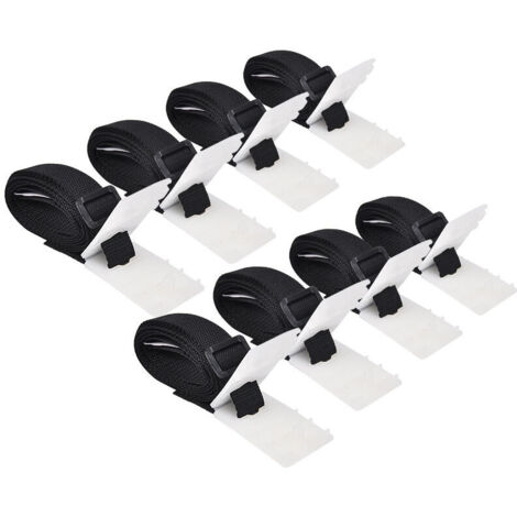 Bardusch-Sangles de fixation universelles pour enrouleurs de piscine, 8 pièces, 1,8 m