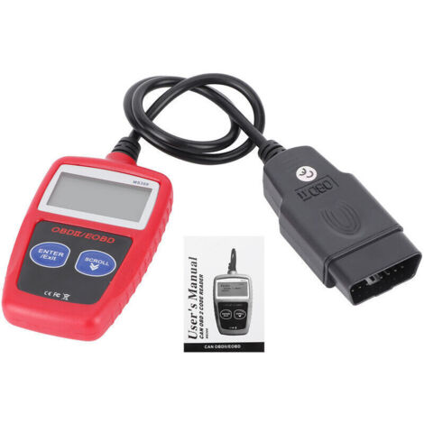 Bardusch-Scanner de diagnostic de moteur de voiture, détecteur de défauts OBD2, écran LCD rétroéclairé, outil automobile MS309