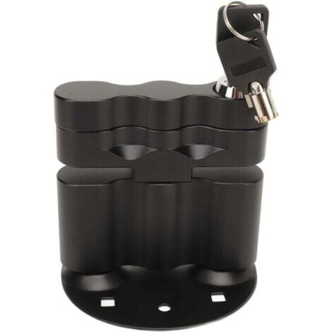 Bardusch-Serrure de fixation pour réservoir de carburant avec clé, support de bidon de carburant pour RotopaX LOX PM, support de bidon de carburant compatible avec le réservoir d'eau, pack standard Fu