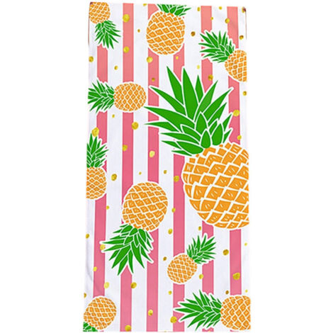 Bardusch-Serviette de plage en polyester imprimé recto verso, multicolore, lot de 3