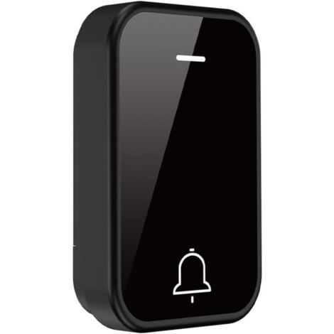 Bardusch - Sonnette sans fil auto-alimentée sans pile avec carillon puissant, design extérieur étanche et installation facile pour la sécurité de l'entrée (1)