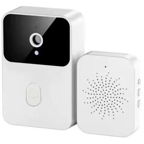 Bardusch - sonnette sans fil Wifi vidéo sonnette étanche HD vidéo avec caméra HD infrarouge Visio