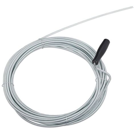 Bardusch-Spirale de nettoyage de tuyaux 3 m, nettoyage mécanique, Drainage,WC, douche, d’éviers, D 5 mm