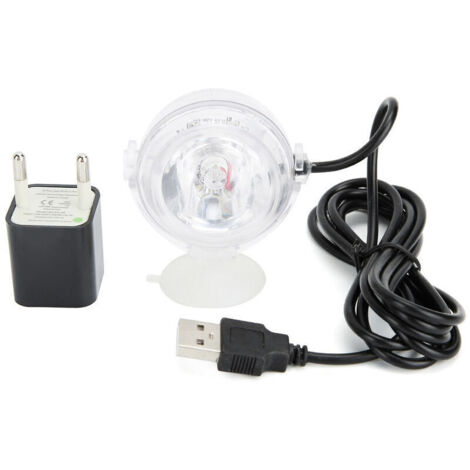 Bardusch-Spot LED Submersible pour Aquarium, éclairage amphibie sous-marin, prise ue, 100-240V (Spot bleu clair)