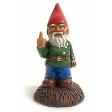 Bardusch - Statue de nain de jardin - Décoration de nain de jardin pour terrasse, porche ou jardin