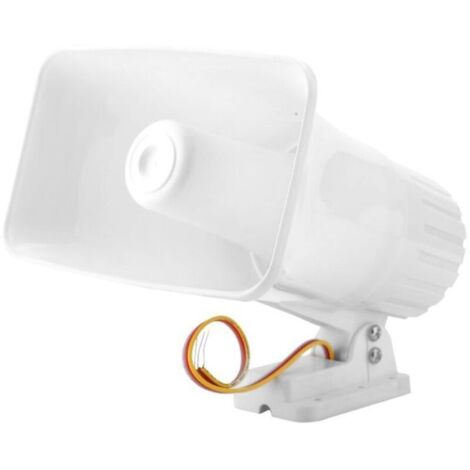 Bardusch - Système d'alarme anti-cambriolage à double tonalité 150 dB DC 12 V pour la sécurité à domicile