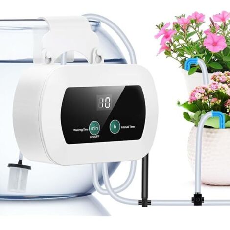 Bardusch - Système d'irrigation automatique - Goutte à goutte pour intérieur et jardin - Tuyau 10 m, 10 goutteurs