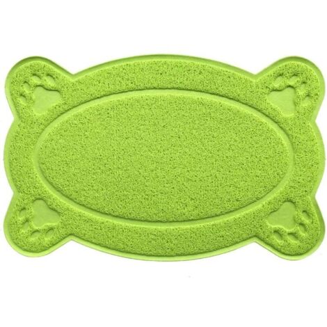 Bardusch-Tapis de litière pour chat - 40 x 26 cm - Vert citron