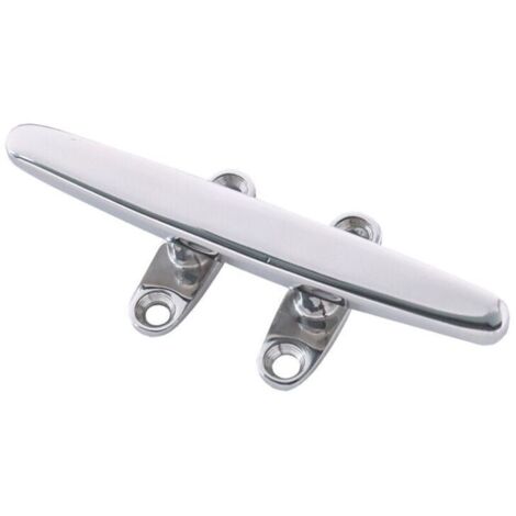 Bardusch-Taquet 150mm, Quai d'amarrage en Acier Inoxydable V2A, Fixation de Corde avec 4 Trous pour Voile d'ombrage, Bateau à Voile