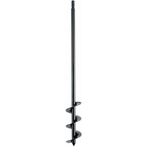 Bardusch-Tarière de jardin Tarière hexagonale antidérapante 4,6 x 37 cm
