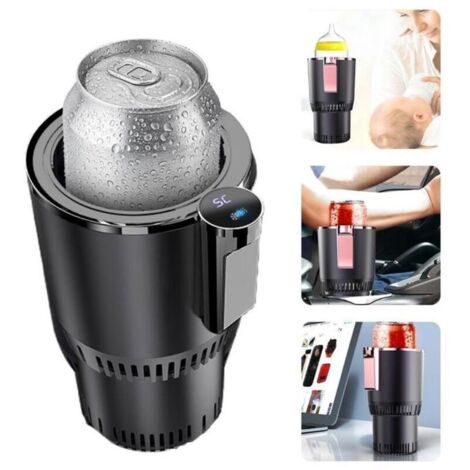 Bardusch - Tasse chauffante et glacière pour voiture, réfrigérateur de voiture portable, refroidisseur et chauffe-tasse