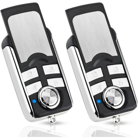 Bardusch Telecommande Universelle Portail2 Pack Télécommande Émetteur Manuel Remplacement pour HORMANN HSE4-868-BS, HSE2-868-BS, HS4-868-BS, Compatible avec HORMANN BiSecur SupraMatic ProMatic Opérate