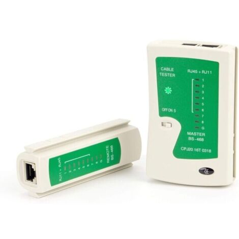 Bardusch-testeur câbles réseau pour câbles RJ45 et RJ11