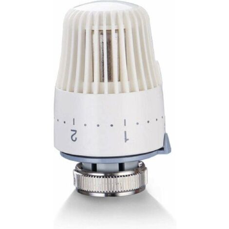 Bardusch-Tête de radiateur thermostatique, Tête de thermostat de radiateur TRV M30 x 1,5 Tête de rechange pour vanne de radiateur Tête de vanne de radiateur thermostatique pour bureau à domicile 1PCS