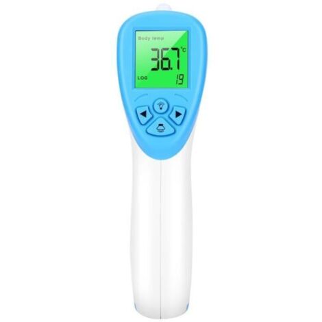 Bardusch - Thermomètre frontal sans contact thermomètre infrarouge pour enfants bébé fièvre adulte grippe