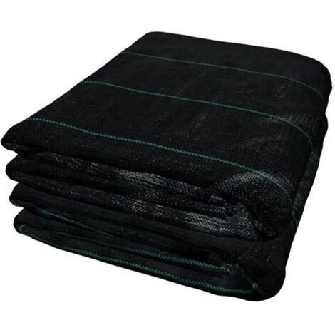 Bardusch - Toiles de Paillage Tapis Anti Repousse PP Lutte Contre Les Mauvaises Herbes Bâche Feuille de Plantation Pliable(10㎡, 2x5m)
