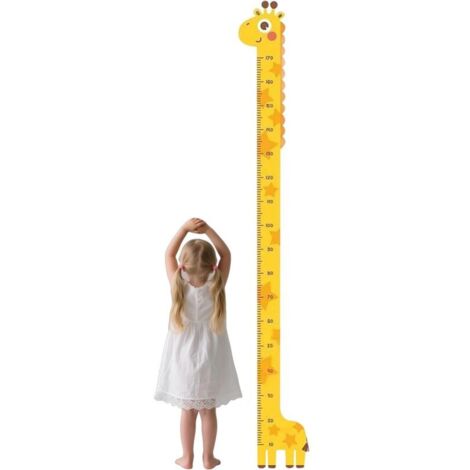 Bardusch-Toise croissance bébé girafe règle murale décoration chambre 180 cm