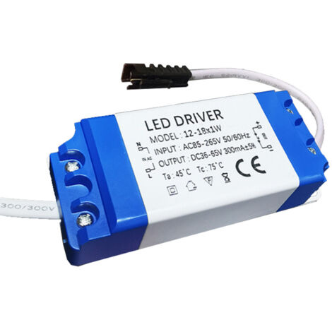 Bardusch-Transformateur LED 220V Vers 24V, Driver Éclairage 30W 1.25A – Résistant à la Poussière et à l'Humidité, Convertisseur Ultra-Mince DC 24V,
