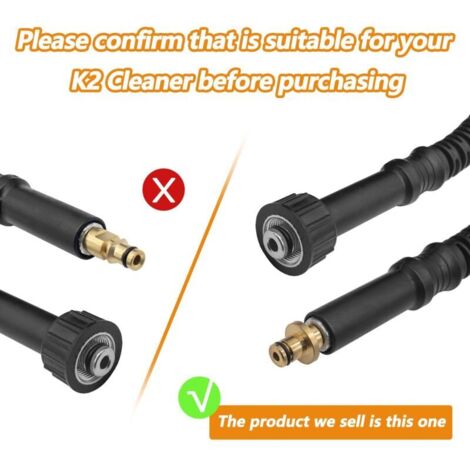 Bardusch - Tuyau de lavage haute pression 6m, connecteur M22 pour K2-K7 22mm-14, pièces de rechange, nouveau pour Karcher