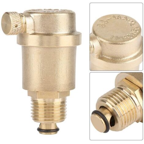 Bardusch-Vanne d'évent automatique en laiton DN15 G1/2 pour décompression de chauffe-eau solaire