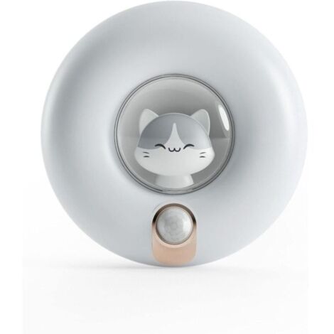 Bardusch-Veilleuse à capteur de mouvement rechargeable pour enfants, éclairage d'armoire à intensité variable pour placard, chambre, couloir, abri de toilette, garage