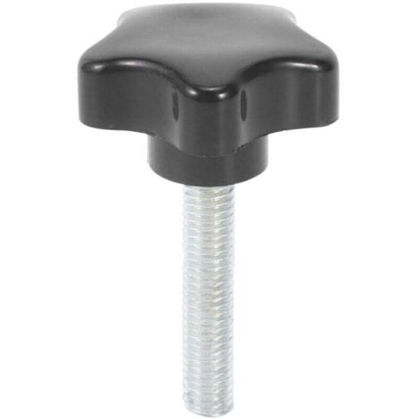 Bardusch-Vis M8 X 40 Mm TêTe éToile à Oreilles PoignéE Bouton de Serrage Noir