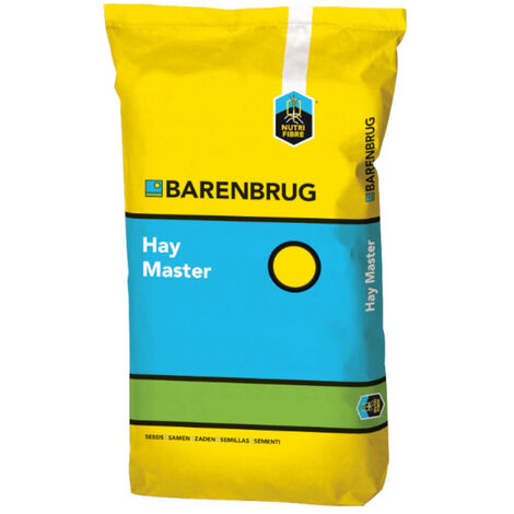 BARENBRUG Hay Master 15 kg d'herbe pour le foin et l'ensilage Chevaux Vaches Petits animaux