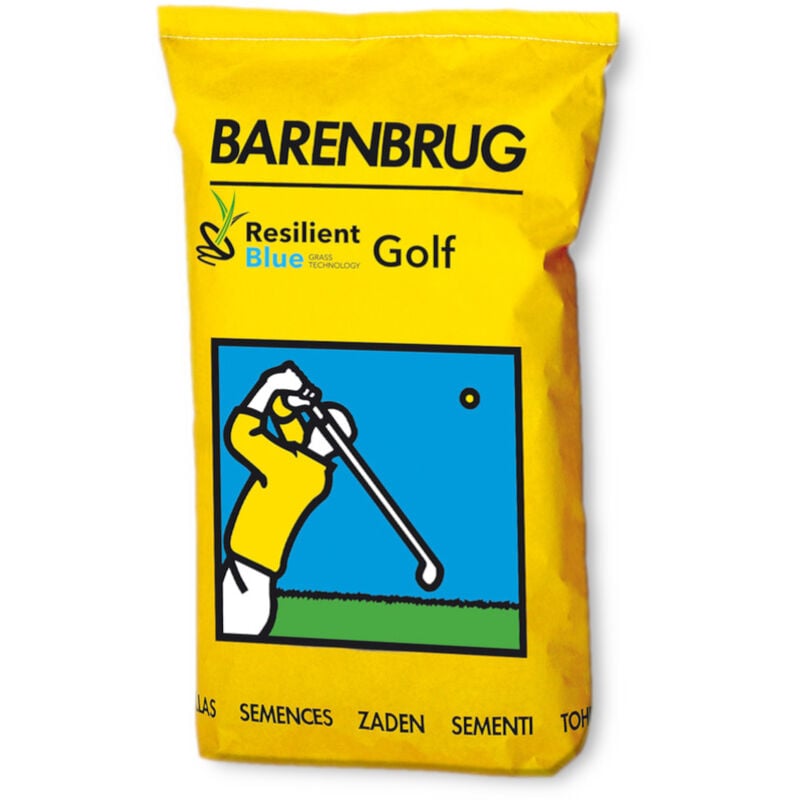 Resilient Blue Golf 15 kg de mélange pour gazon de golf Graines de gazon de golf - Barenbrug