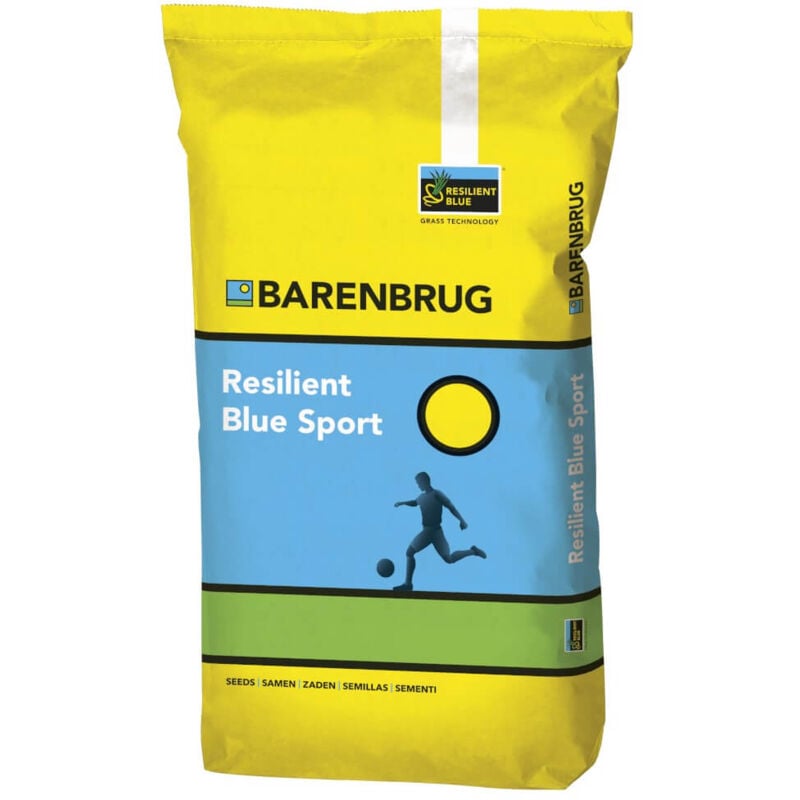 Barenbrug - Resilient Blue Sport 15 kg de graines de gazon Gazon pour terrain de sport Nouveau et réensemencé