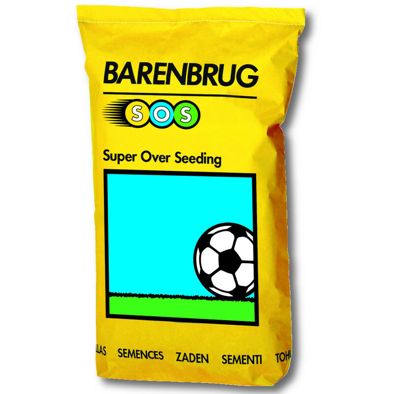 Barenbrug - semences de gazon sos Super Over Seeding 15 Kg, gazon sportif