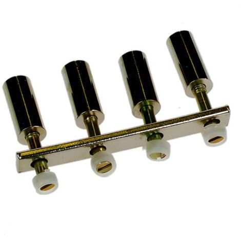 Barette de jonction sécable 4 voies pour borne à vis 4 mm2 - IMO