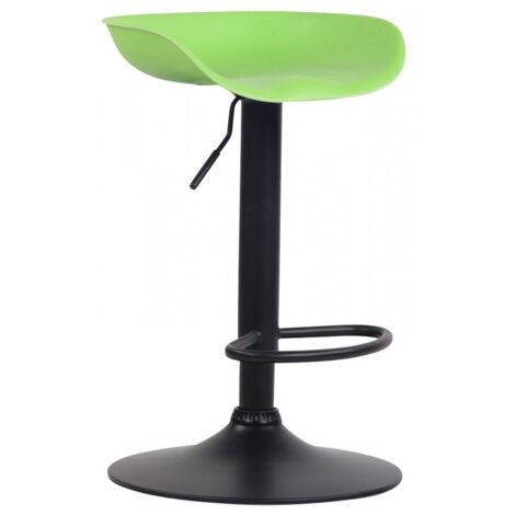Barhocker Anaheim Kunststoff grün schwarz