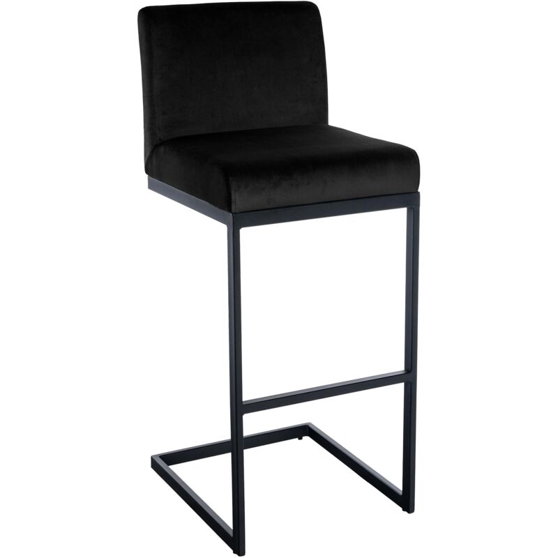 Clp Barhocker Hopewell Samt Schwarz