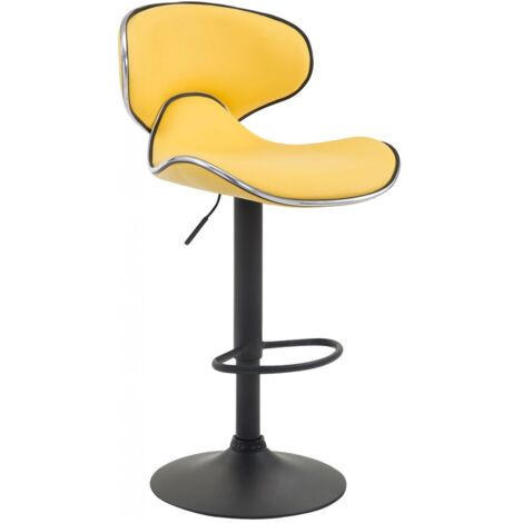 Barhocker Las Vegas V2 gelb schwarz