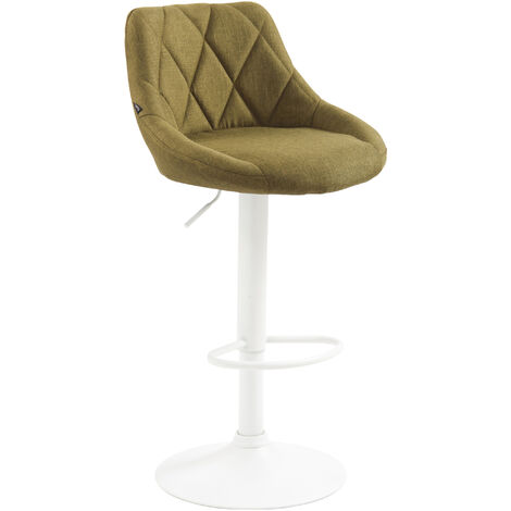 Barhocker Lazio Stoff grün weiß