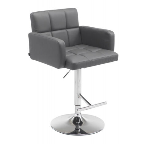 Barhocker Los Angeles grau chrom