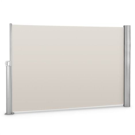 Bari 320 Store latéral 300x200cm aluminium crème-sable - Crème - Crème