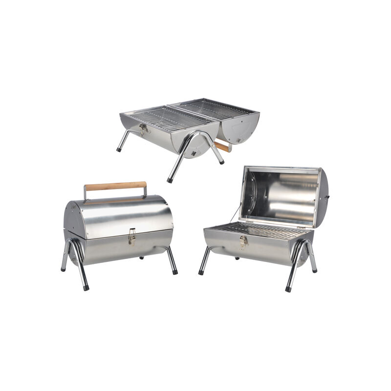 Spetebo - Baril de barbecue en acier inoxydable