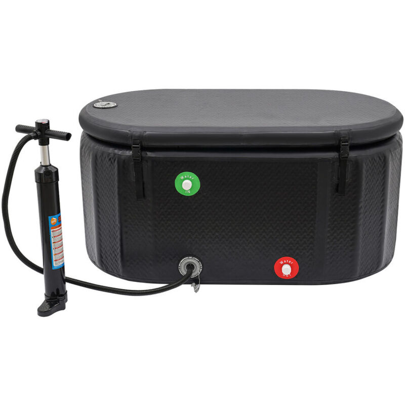 Senderpick - Baril de glace Baignoire à immersion froide Baignoire à fût Ice-Tubes Bain de glace/baril de glace