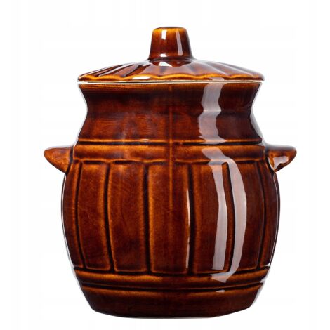 Barile in gres KADAX per vaso di decapaggio da 1,2 L