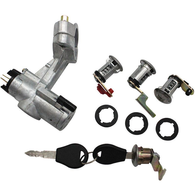Odipie - Barillet d'allumage et interrupteur pour Patrol gq Y60 2 x Door & Barn 88-98 4 Lock Set