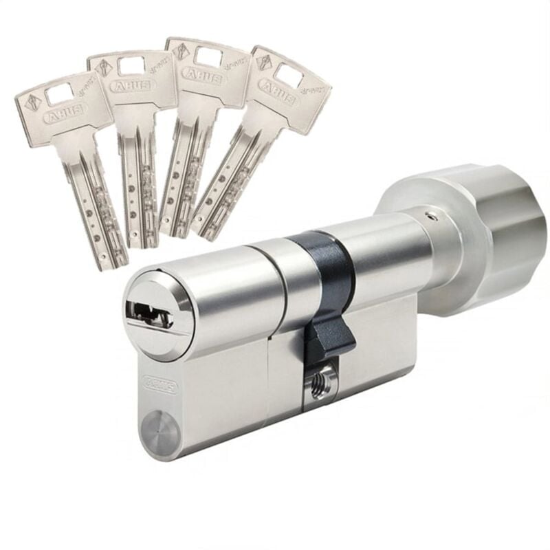 Abus - Barillet de porte Bravus 4000 mx 40boutonx75 - Blanc