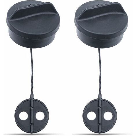 BARKBUSTERS 2 Pièces Bouchon de Réservoir pour STIHL FS38 FS45 FS55 FS56 FS80 FS81 FS85 FS88 FS120, AUMEL Bouchon Essence de Débroussailleuse Bouchon de Réservoir Rechange Pièces Détachées