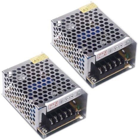 BARKBUSTERS  2X AC 100V - 240V à DC 5V 5A 25W Convertisseur de tension Commutateurs Alimentation Pièce pour Guidé