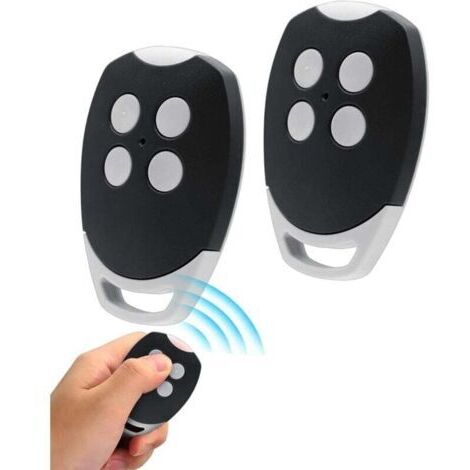 BARKBUSTERS 433,92MHz Telecommande Portail Compatible avec Ditec GOL4, BIXLG4, BIXLP2, BIXLS2, Télécommande de Portail, 4 Canaux, Télécommande Porte De Garage (2pcs)