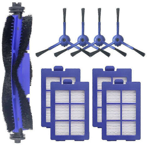 BARKBUSTERS Accessoires pour balayeuse X8 : brosse principale, brosses latérales, accessoires de rechange