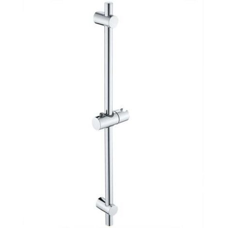 BARKBUSTERS  Barre de Douche Acier inoxydable Ensemble de Douche 68cm Avec Support de Douche Dimensions 68 x 2,2 cm, chromé