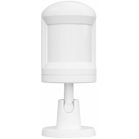 BARKBUSTERS Capteur de mouvement intelligent ZigBee PIR Capteur de mouvement Base de rotation à 360 degrés Distance de détection 7M Angle de vision de 150 degrés Détecteur de mouvement sans fil pour l