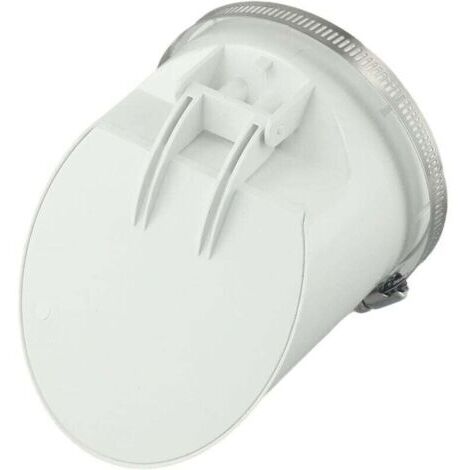 BARKBUSTERS  Clapet anti-retour, clapet anti-refoulement d'égout, barrière anti-rats en PVC, anti-odeur et anti-insecte, filtre de tuyau d'eau de pluie (110 mm)